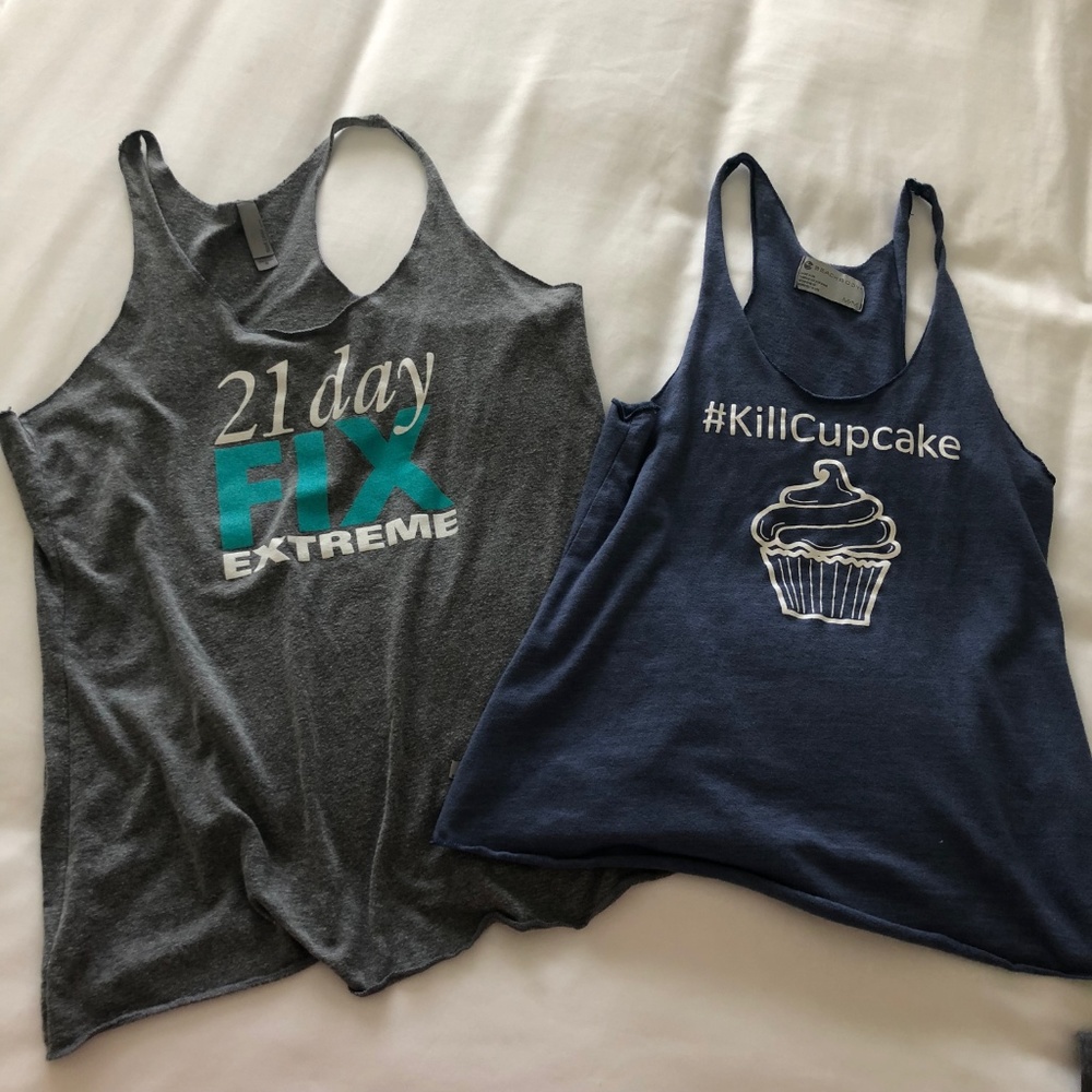 3 workout beachbody tank bundle